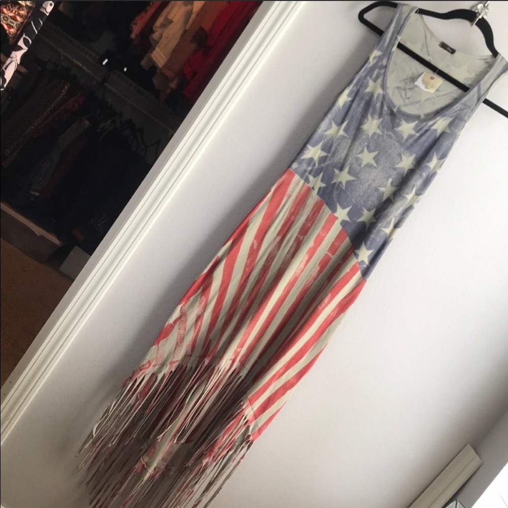 NWT patriotic tank-style dress